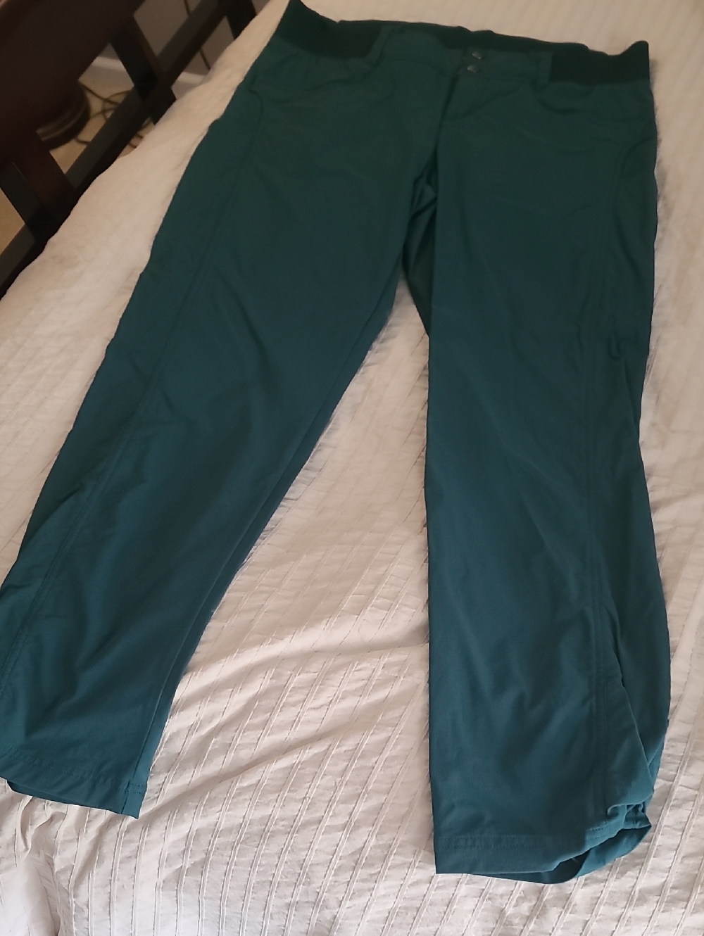 Title Nine Women's Clamber Pants Teal Green